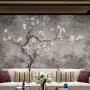 Vintage Dark Blossom Wallpaper Mural