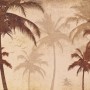 Nostalgic Palm Tree Wallpaper Mural