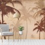 Nostalgic Palm Tree Wallpaper Mural