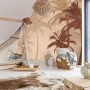 Nostalgic Palm Tree Wallpaper Mural