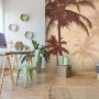 Nostalgic Palm Tree Wallpaper Mural