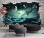 Sea Whales Sharkes Wallpaper Mural