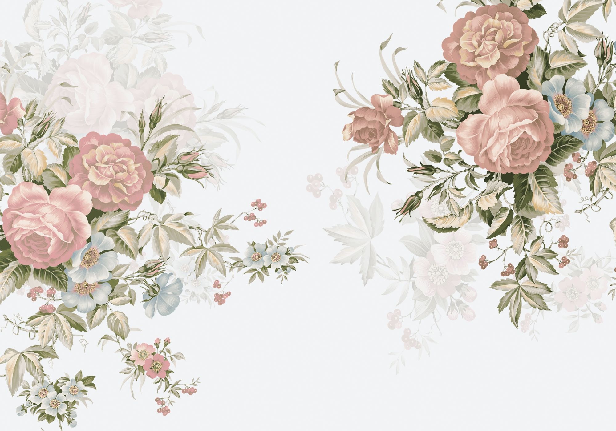 Tamara Day Dutch Floral Wallpaper – RoomMates Decor