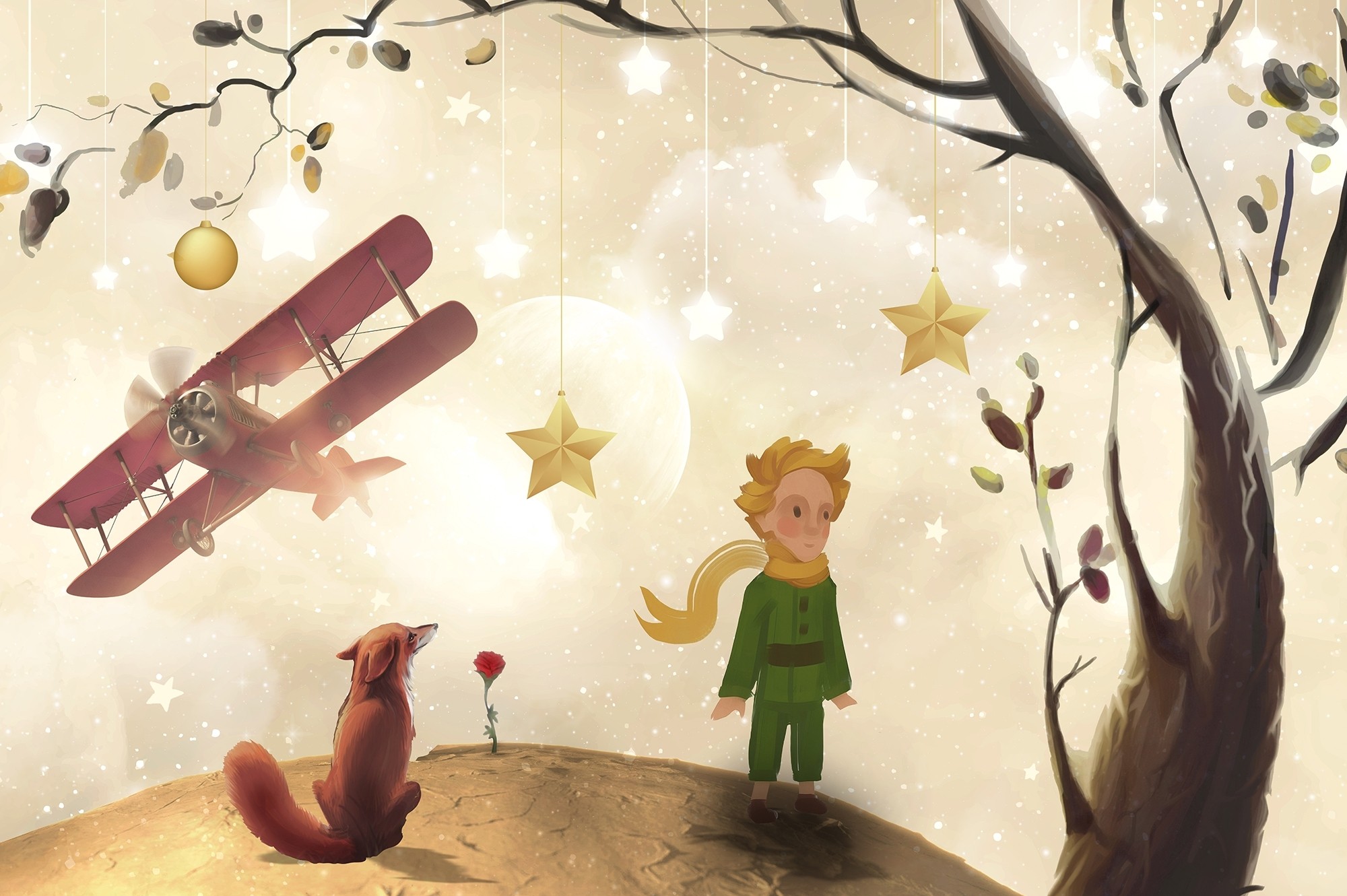 The little prince wallpaper discount