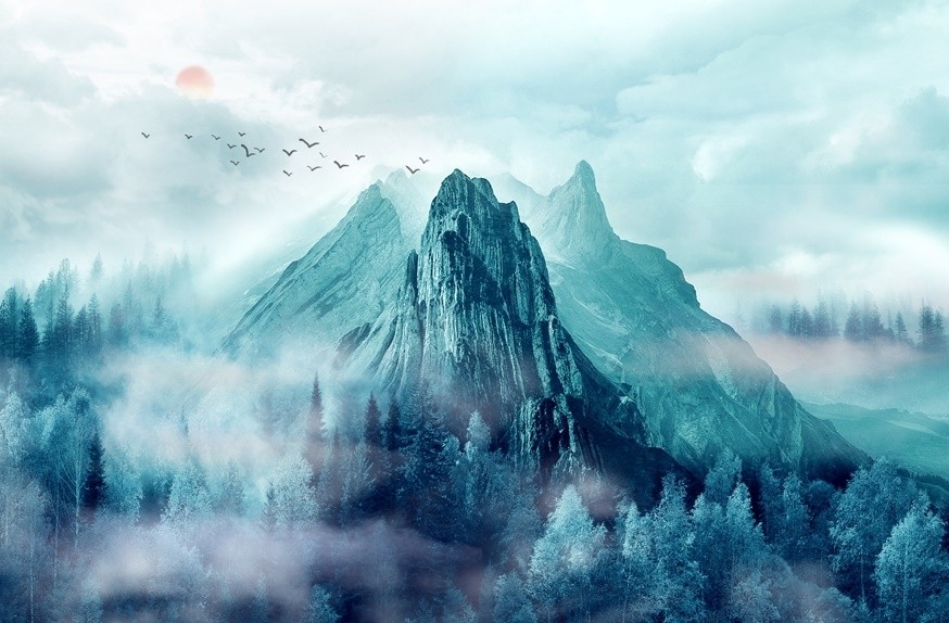 Mistine Background Misty Wallpaper Hd