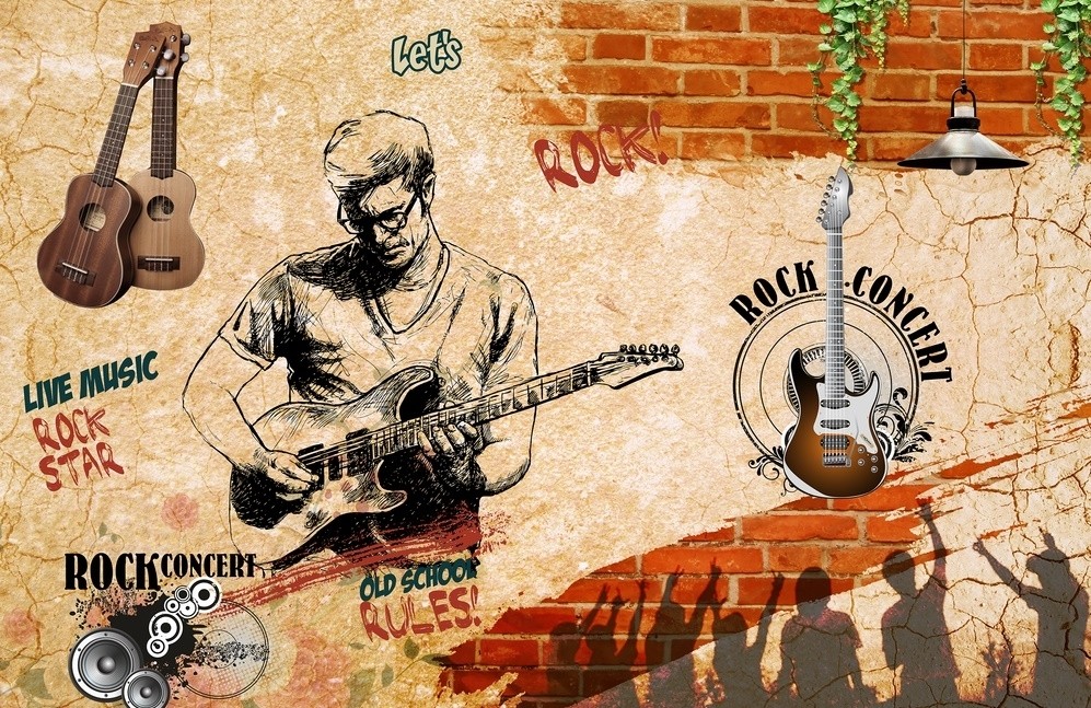 wallpaper guitar rock